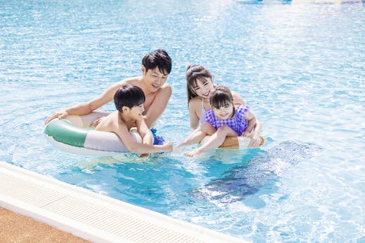 THE LIVING GARDENガーデンプール