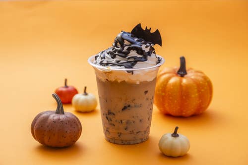 ハロウィン・コーヒーゼリーラテ