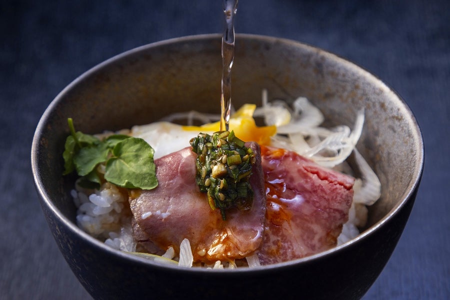 宮崎牛ローストビーフご飯