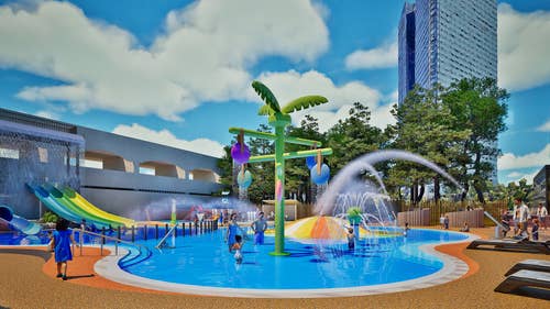 キッズスプラッシュエリア