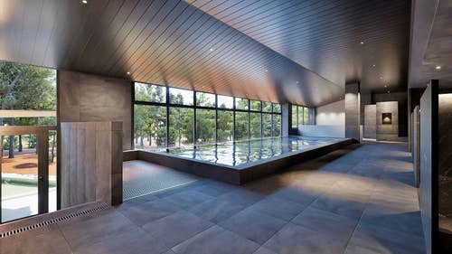 温泉施設「松泉宮」新浴棟