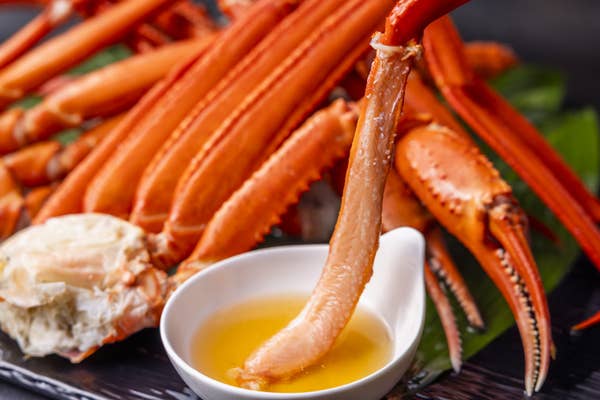 【夕食・朝食付き】 カニ食べ放題付き宿泊プラン