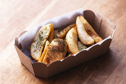 French fries with a rich buttery aroma