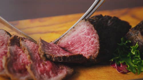 宫崎牛的烤牛肉