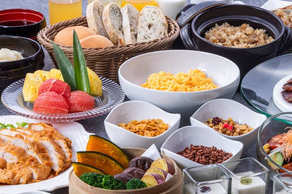 [Breakfast menu] Japanese and Western buffet