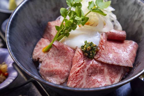 宮崎牛ローストビーフご飯
