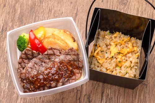 Grilled Miyazaki beef golden fried rice box