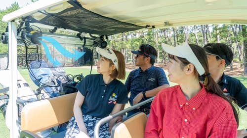 ~夏のゴルフをもっと快適に~ ミスト付きカートのご案内